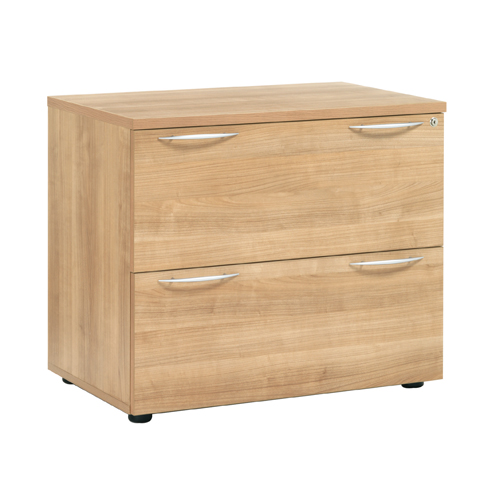 Wood E Space 2 Drawer Filing Cabinet 2 Drawer Ref ES623CAP